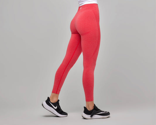 LF Strength Leggings - Fiery Rose