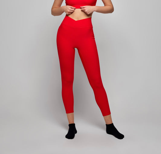 LF Bravery Leggings - Electric Red